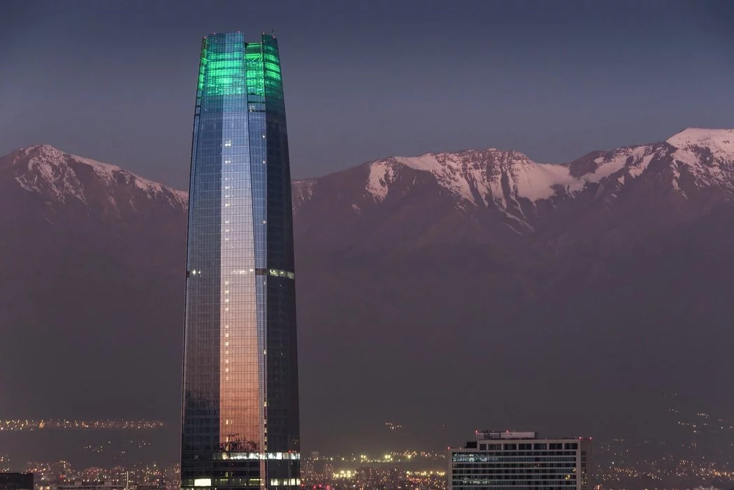 Wolkenkratzer Gran Torre Santiago de Chile