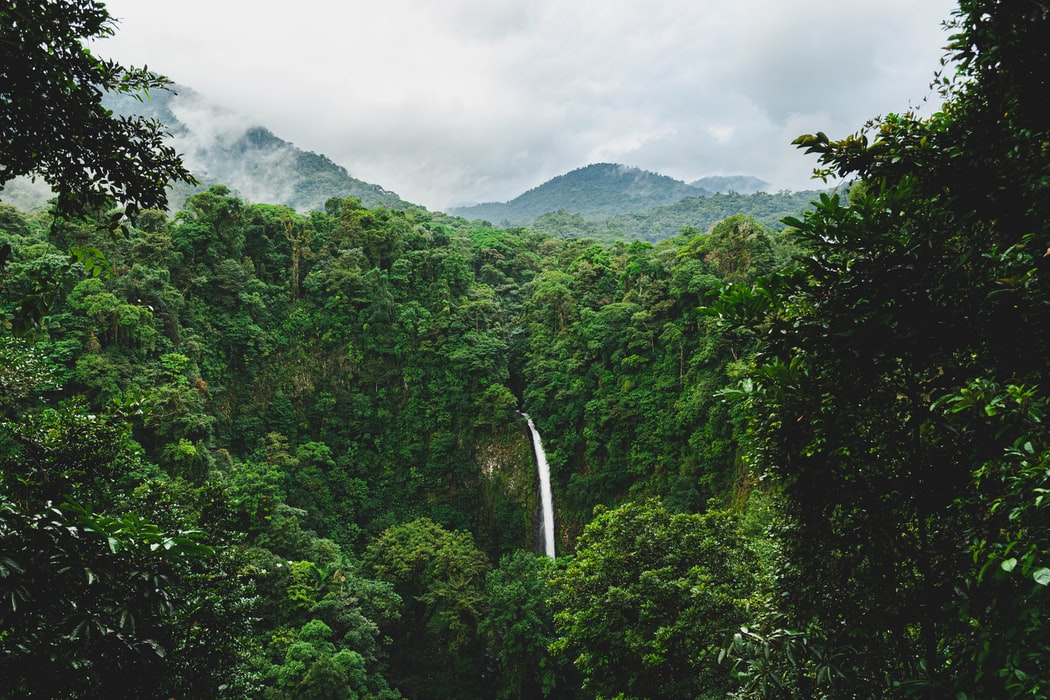 Wasserfall La Fortuna in Costa Rica