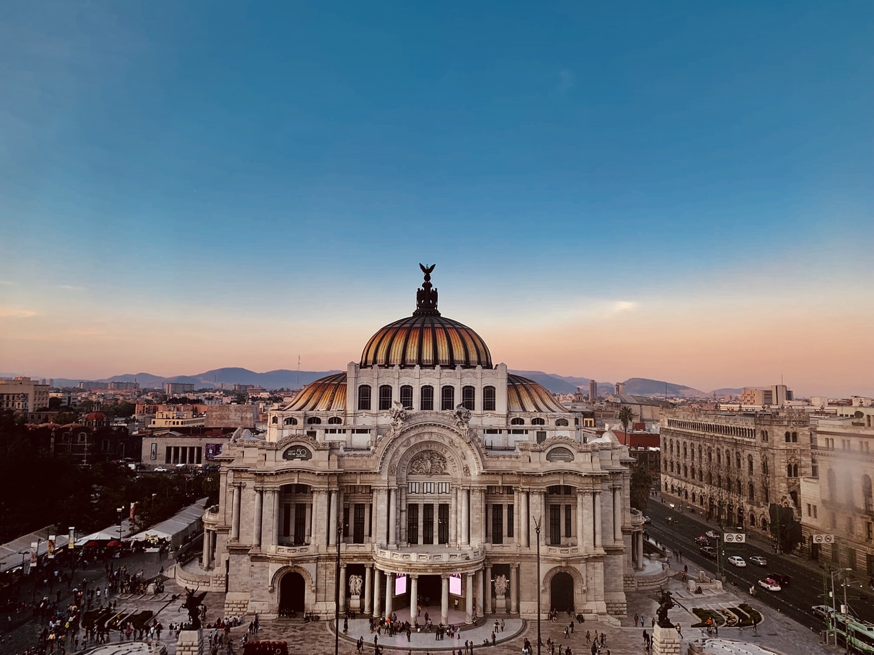 Palacio de Bellas Artes in Mexiko Stadt